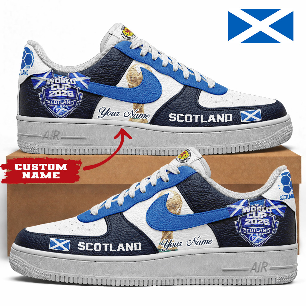 Scotland – Premium World Cup 2026 Road to Glory Custom AF1 Shoes – Limited Edition TTH190506 - Image 2
