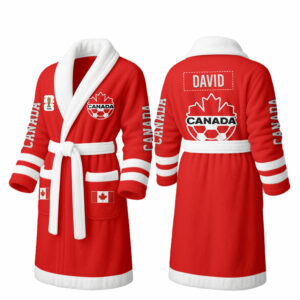 Canada | Premium World Cup 2026 Fleece Bathrobe TTH200558