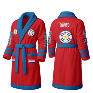 Paraguay | Premium World Cup 2026 Fleece Bathrobe TTH200558