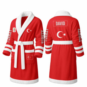 Turkey | Premium World Cup 2026 Fleece Bathrobe TTH200558