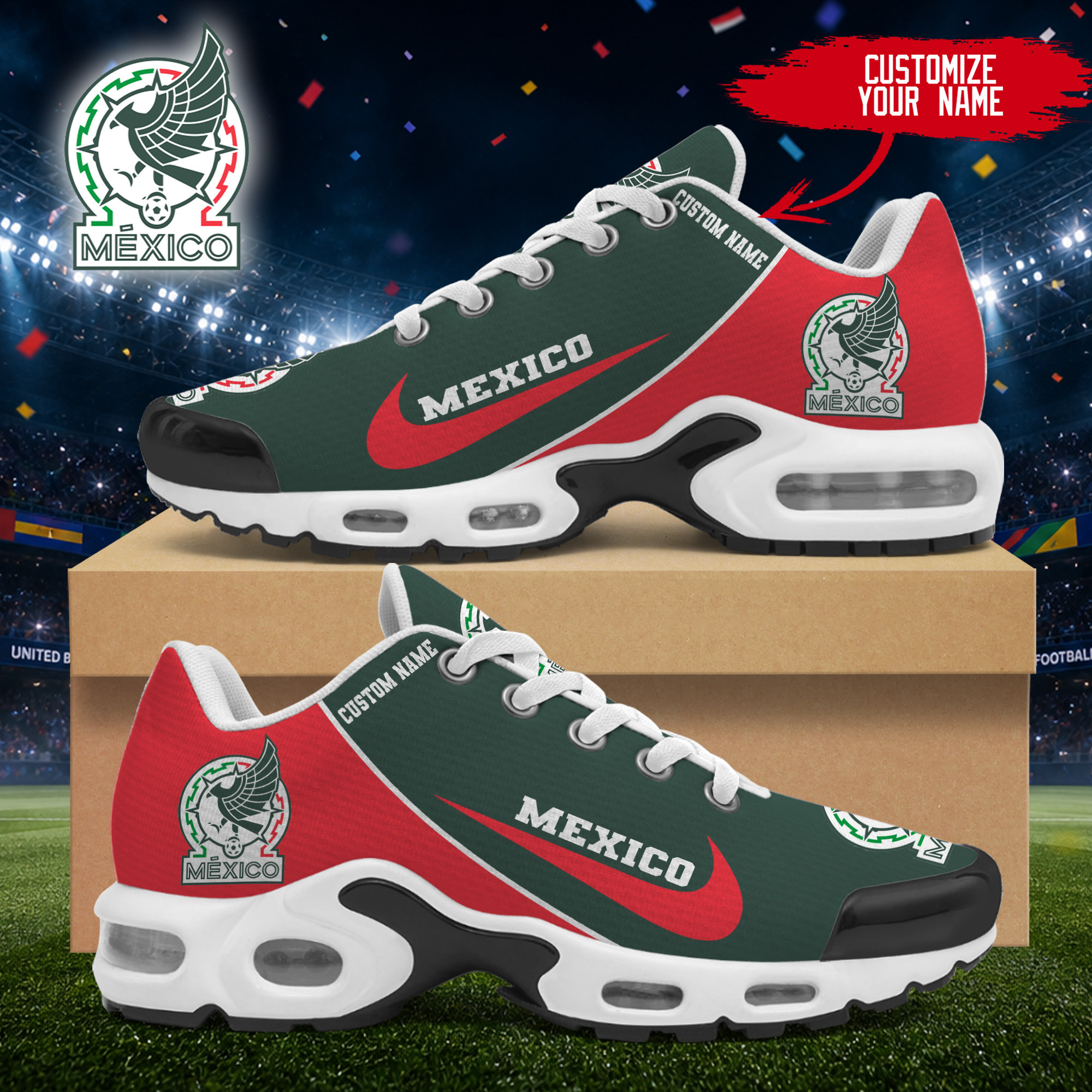 Mexico x Premium World Cup 2026 Pride of the Game Air Max Shoes – Limited Edition TTH190521 - Image 2