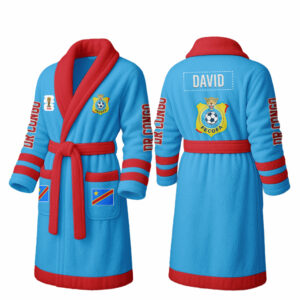 Dr Congo | Premium World Cup 2026 Fleece Bathrobe TTH200558