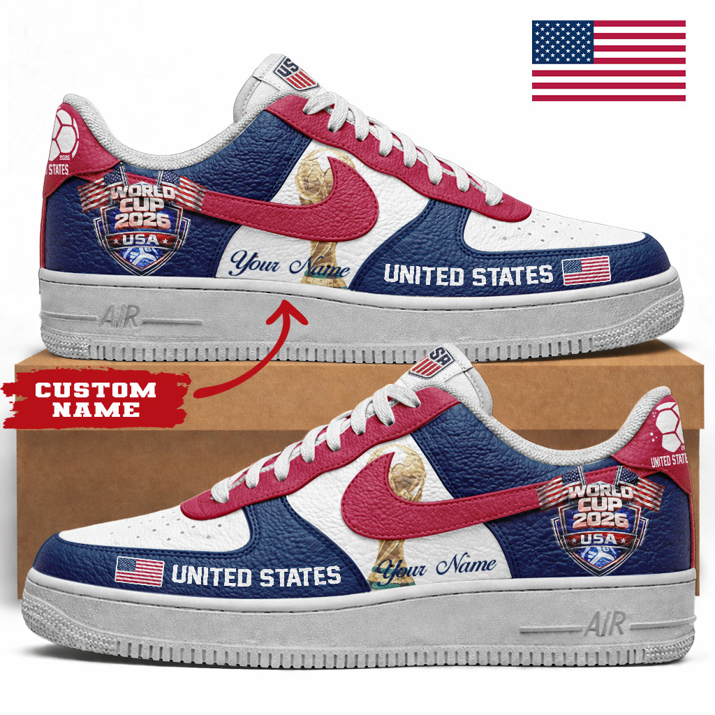 United States – Premium World Cup 2026 Road to Glory Custom AF1 Shoes – Limited Edition TTH190506 - Image 2