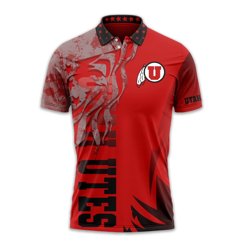 Utah Utes | Premium NCAA Independance Day Polo TTH200597