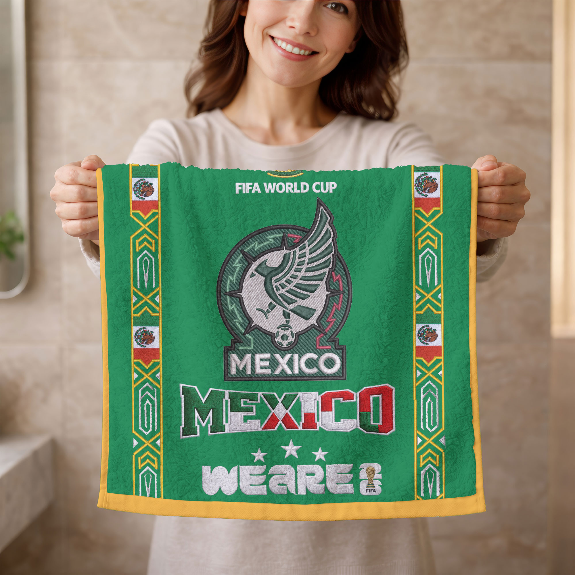 Mexico | Premium World Cup 2026 National Team Bath Towel TTH210511