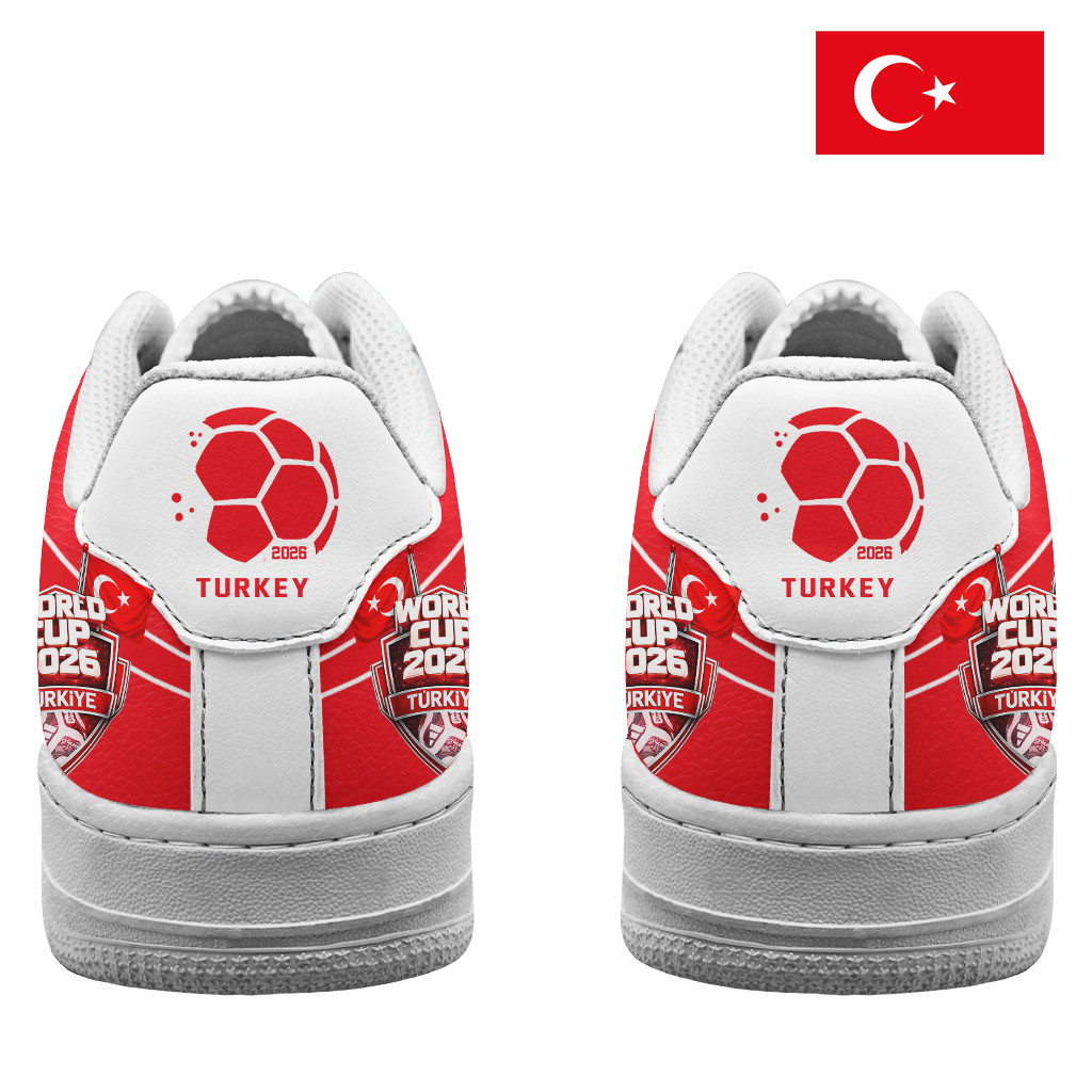 Turkey – Premium World Cup 2026 Road to Glory Custom AF1 Shoes – Limited Edition TTH190506