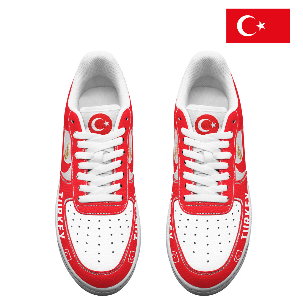 Turkey – Premium World Cup 2026 Road to Glory Custom AF1 Shoes – Limited Edition TTH190506 - Image 3