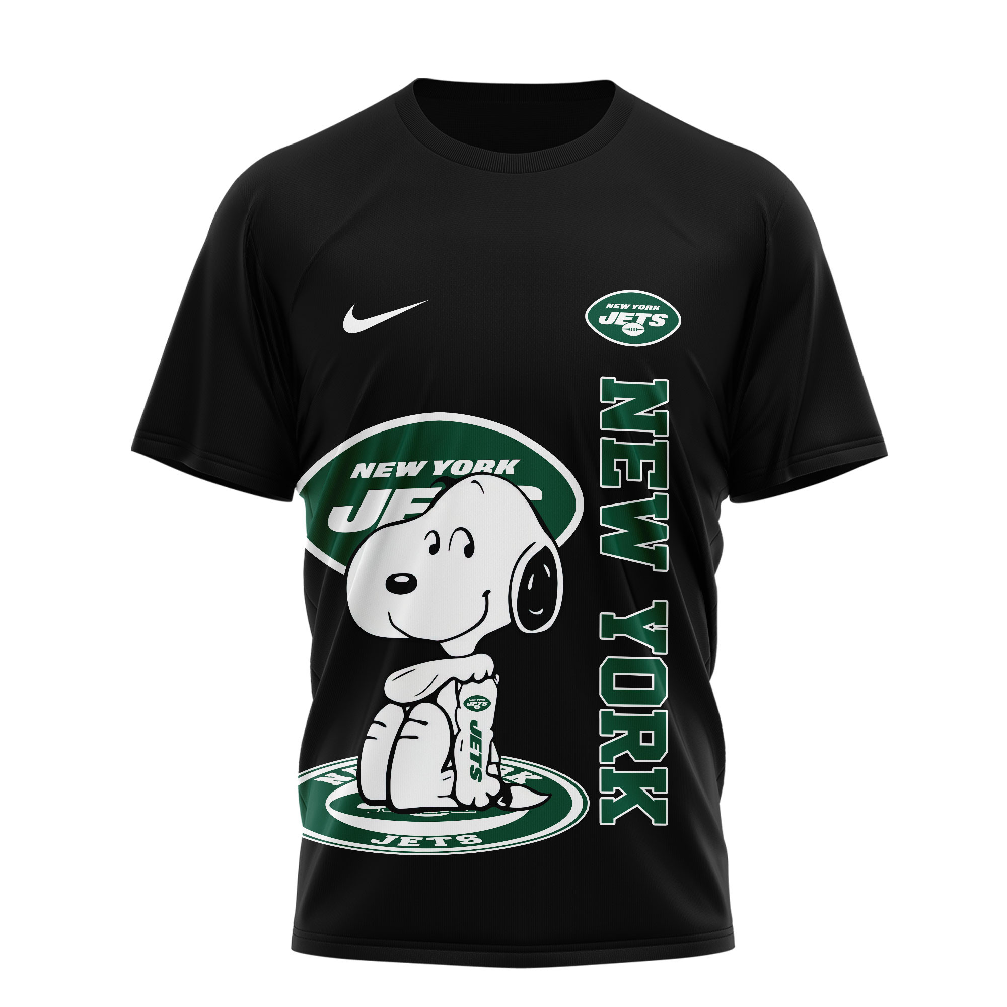New York Jets | Premium NFL Snoopy Graphic 3D T-Shirt TTH200590