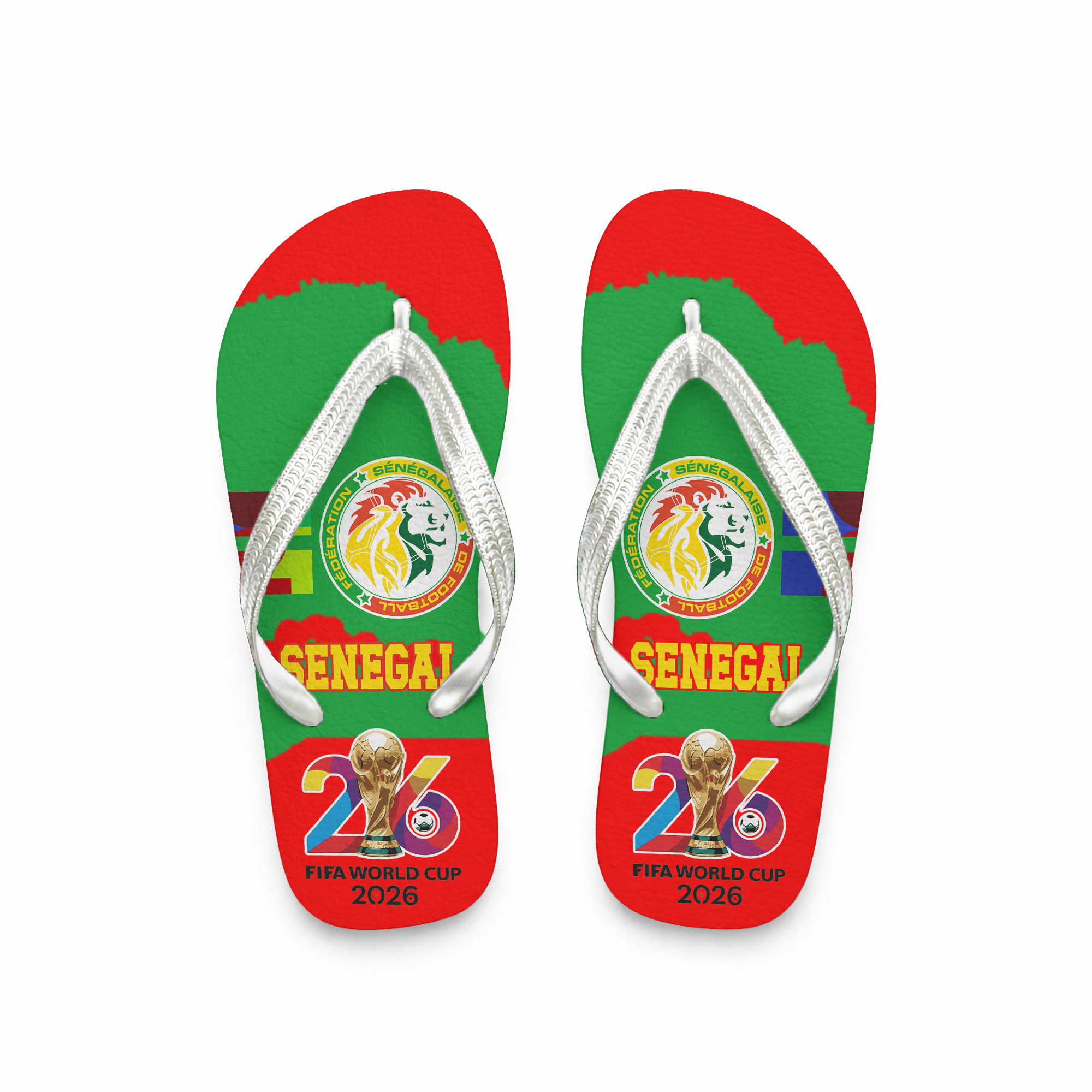 Senegal | Premium World Cup 2026 National Teams Flip Flop TTH200591 - Image 4