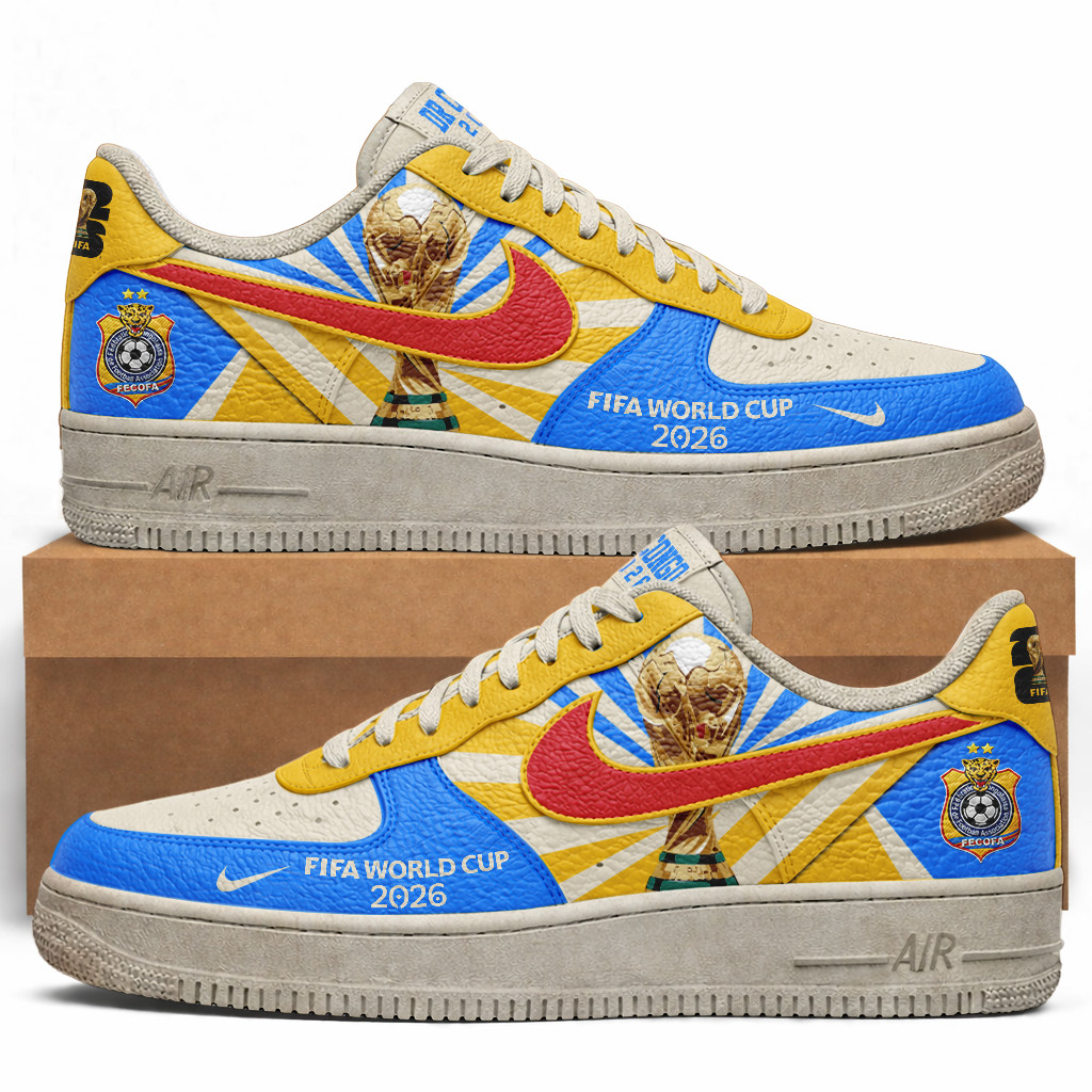 Dr Congo – Premium World Cup 2026 Vintage AF1 Shoes – Limited Edition TTH190505