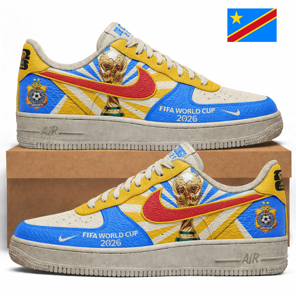 Dr Congo – Premium World Cup 2026 Vintage AF1 Shoes – Limited Edition TTH190505 - Image 2