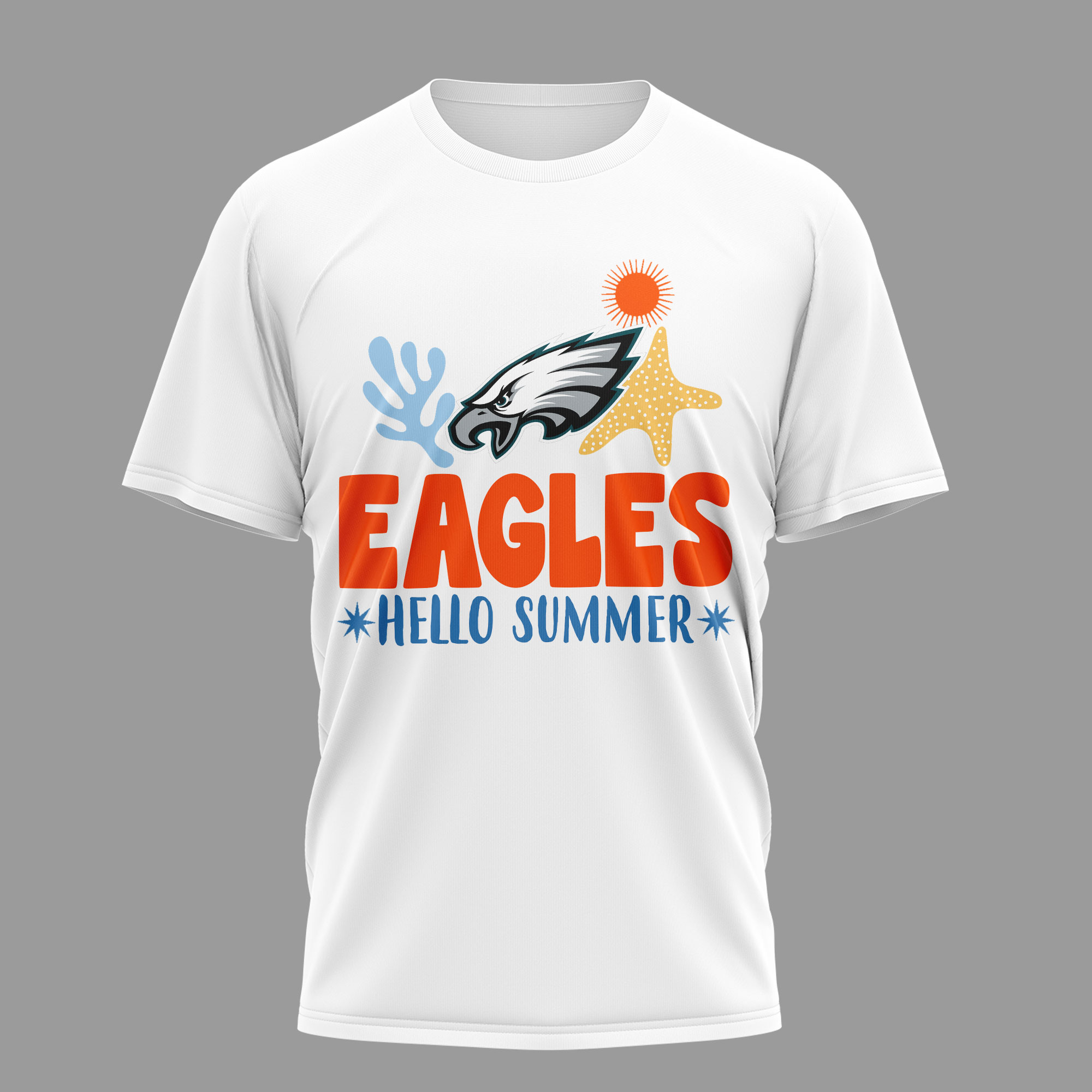Philadelphia Eagles | Premium NFL Hello Summer 3D T-Shirt TTH200595