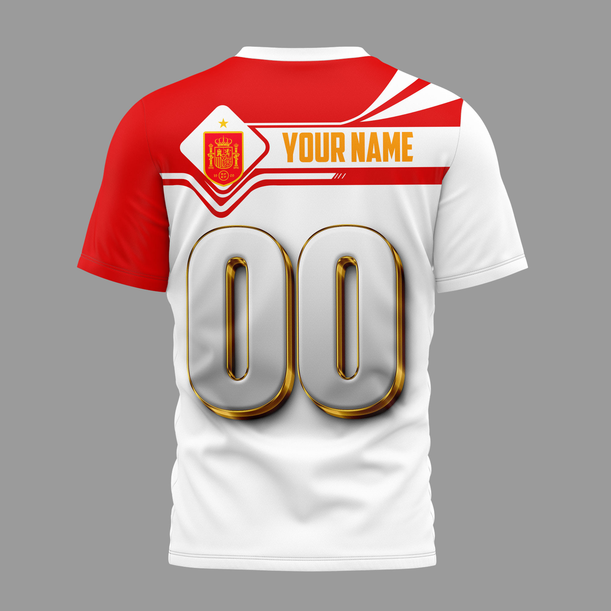 Spain | Premium World Cup 2026 Heritage Champion 3D Shirt TTH200585 - Image 4