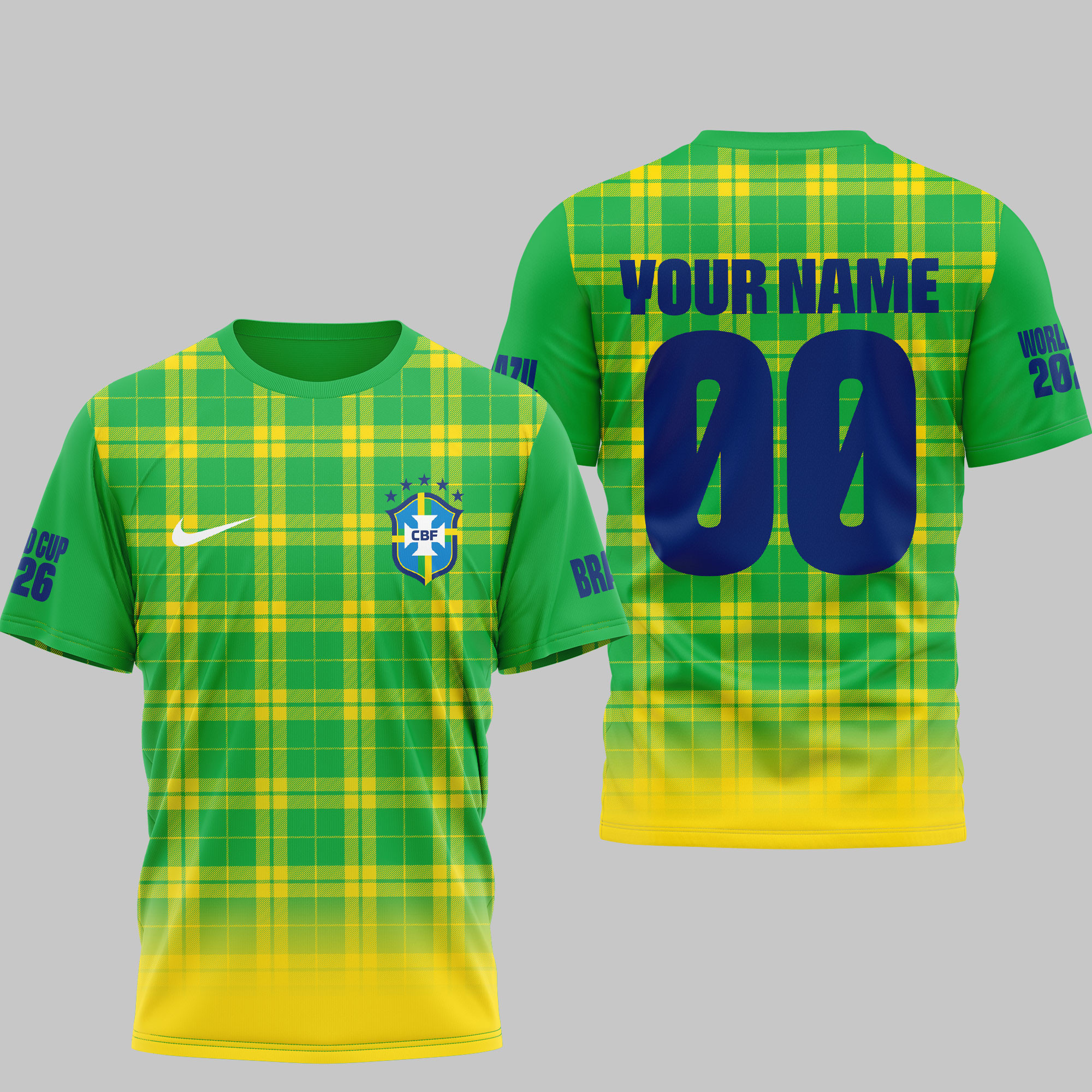 Brazil | Premium World Cup 2026 Prestige 3D Shirt TTH200572