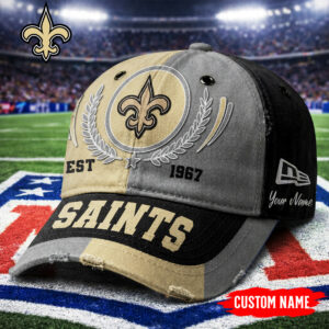 New Orleans Saints | Premium NFL Split Color Classic Cap TTH200569