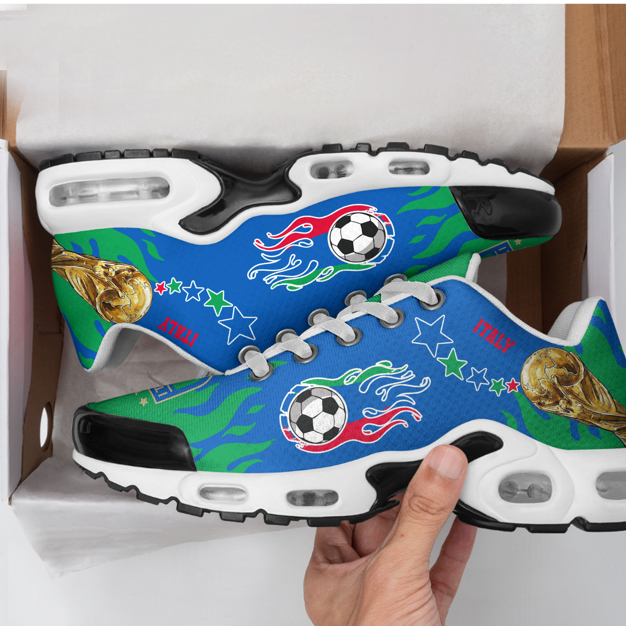 Italy – Premium World Cup 2026 Flame Striker Air Max Shoes – Limited Edition TTH190516 - Image 3