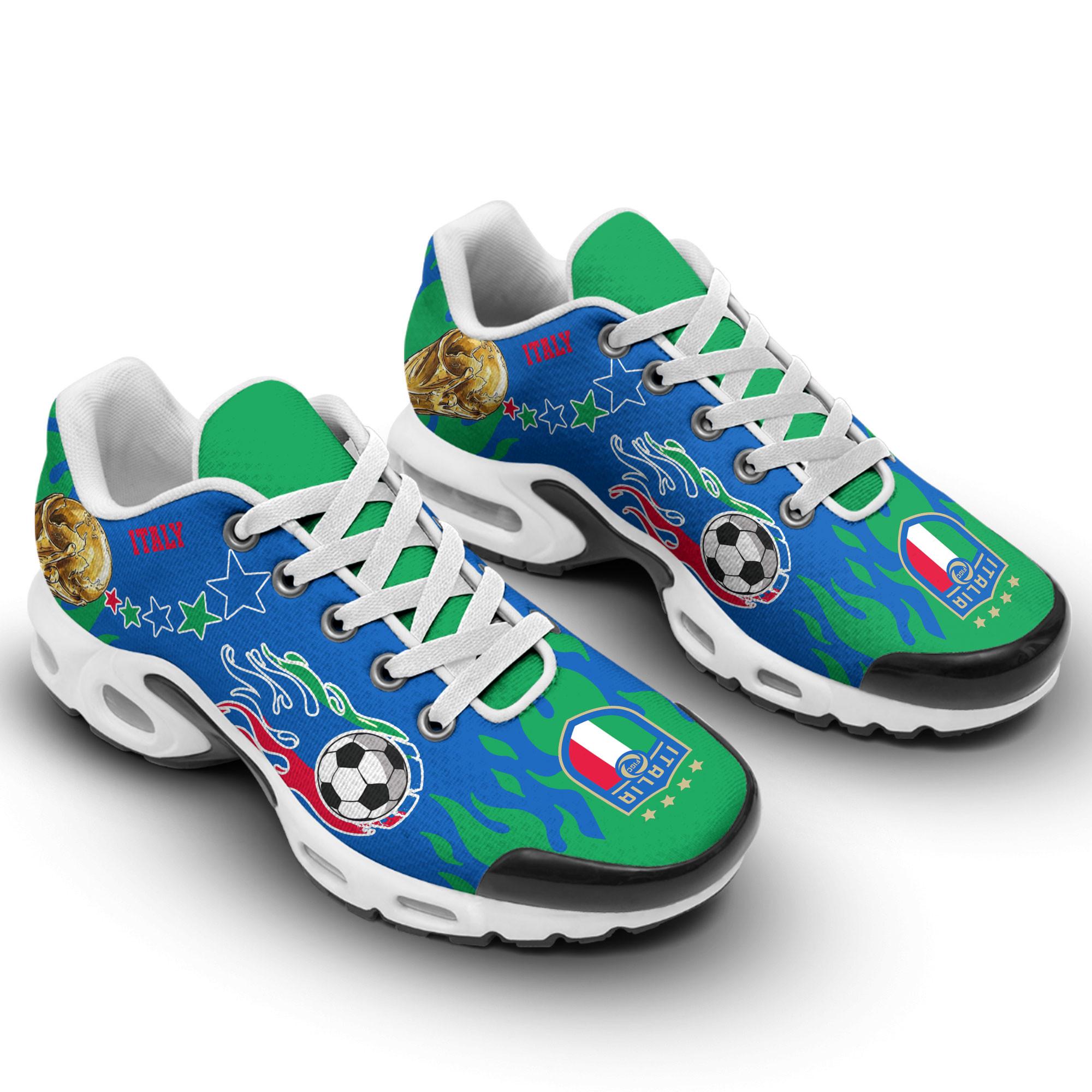 Italy – Premium World Cup 2026 Flame Striker Air Max Shoes – Limited Edition TTH190516