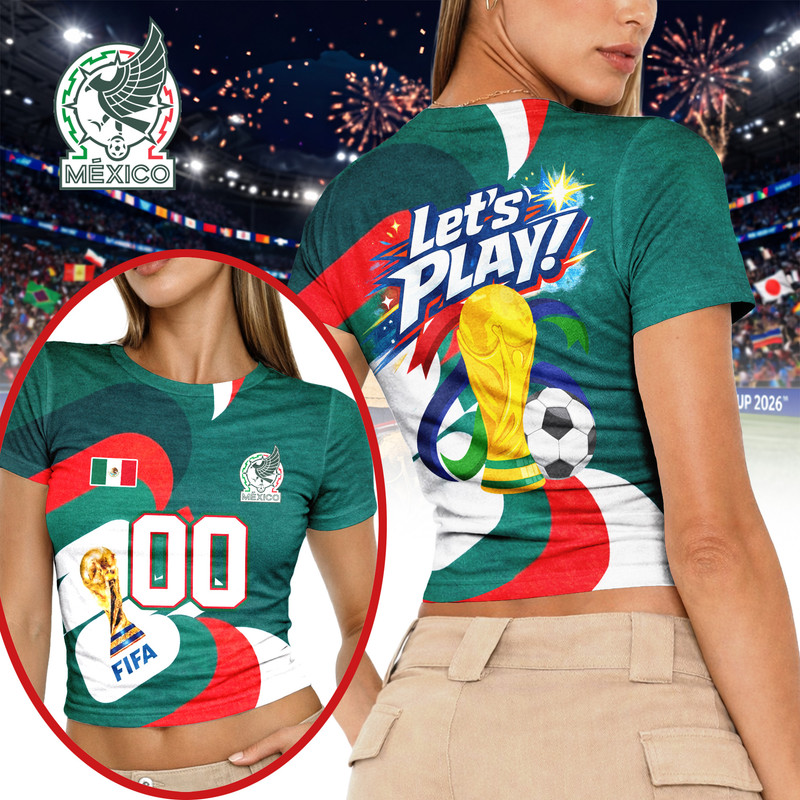 Mexico | Premium World Cup 2026 FIFA 3D Baby Tee TTH200596 - Image 2