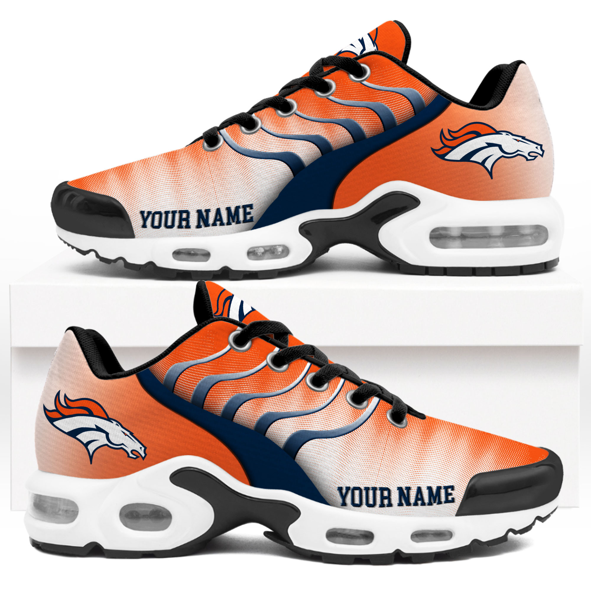 Denver Broncos – Premium NFL Endzone Runner Air Max Shoes – Limited Edition TTH190500
