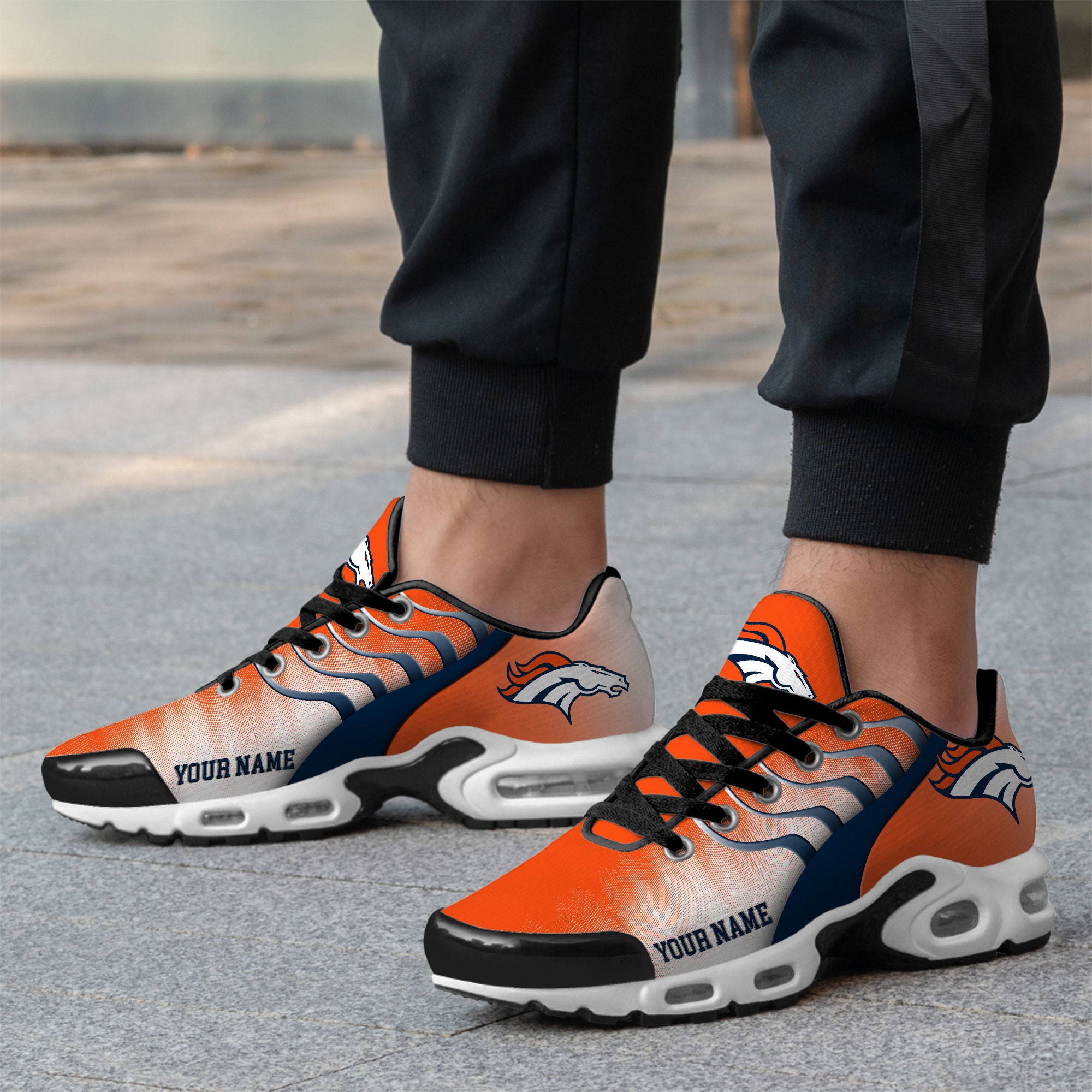 Denver Broncos – Premium NFL Endzone Runner Air Max Shoes – Limited Edition TTH190500 - Image 4