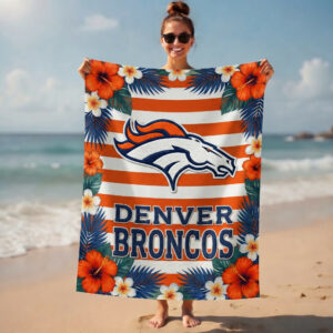 Denver Broncos | Premium NFL Tropical Beach Towel TTH200550