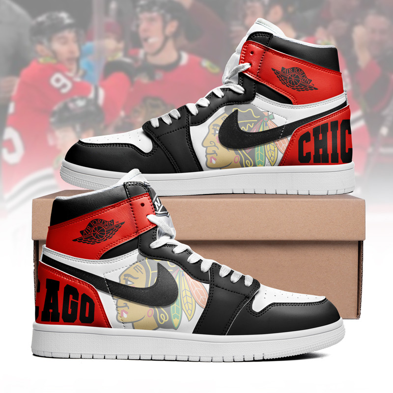 Chicago Blackhawks x Premium NHL Teams Limited Edition Air Jordan 1 High Top Sneakers – Gift for Fans TTH190530