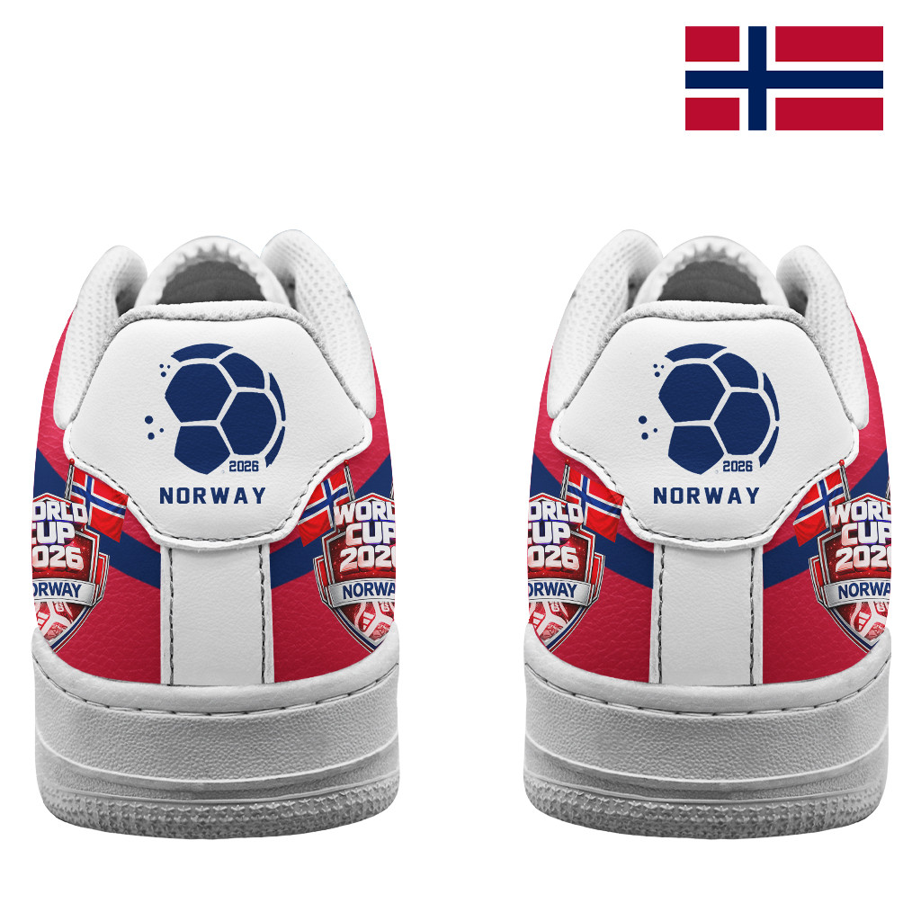 Norway – Premium World Cup 2026 Road to Glory Custom AF1 Shoes – Limited Edition TTH190506