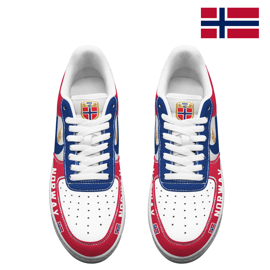 Norway – Premium World Cup 2026 Road to Glory Custom AF1 Shoes – Limited Edition TTH190506 - Image 3