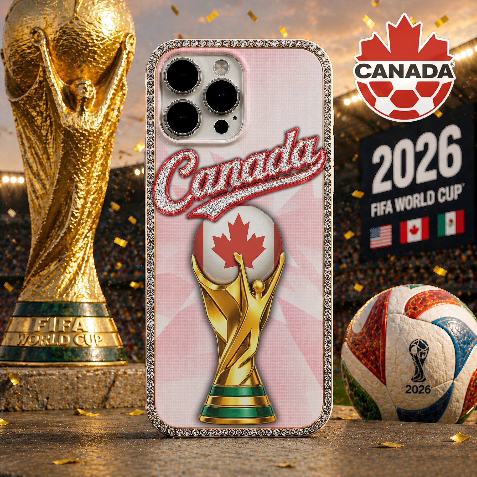 Canada | Premium World Cup 2026 Champion Phone Case TTH200593
