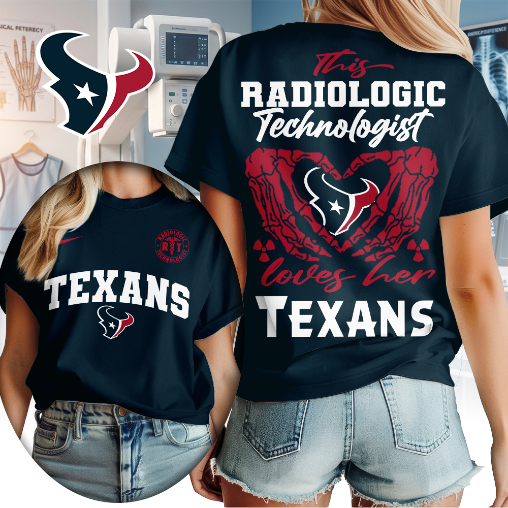 Houston Texans | Premium NFL Radiology Technologist Women Shirt TTH210503 - Image 2