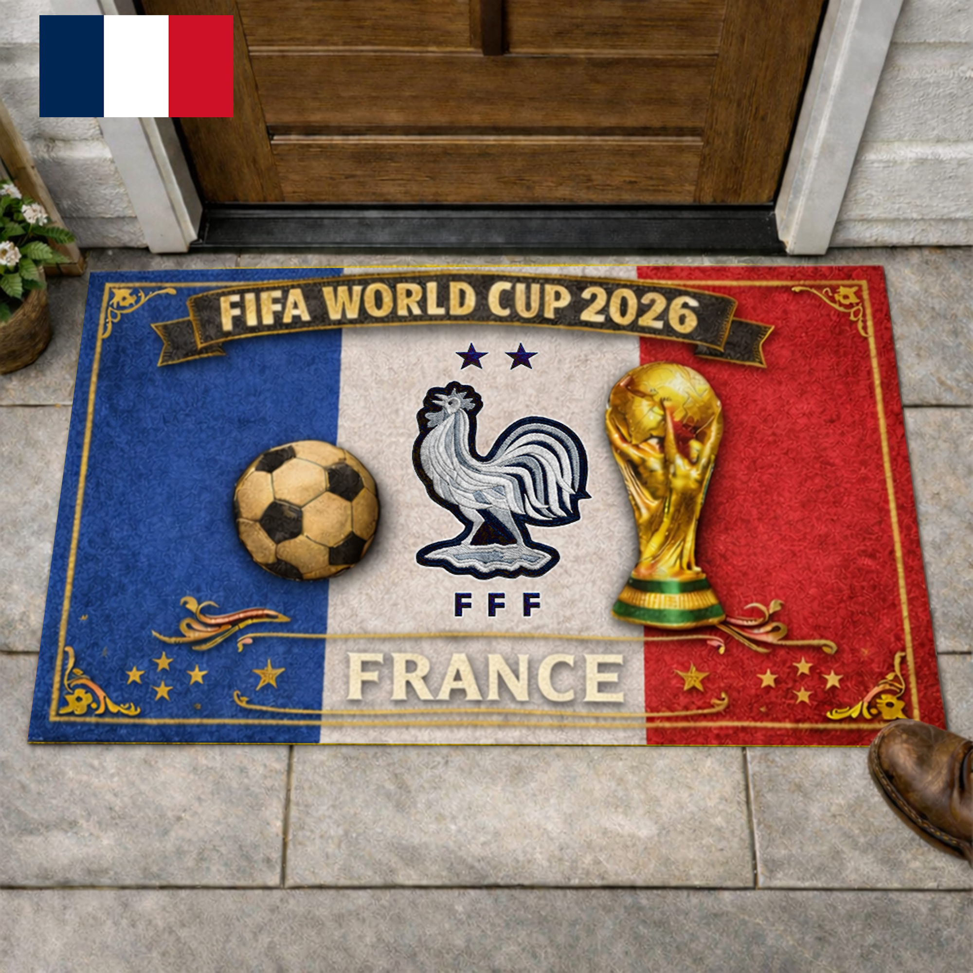 France | Premium World Cup 2026 Doormat TTH200563 - Image 2