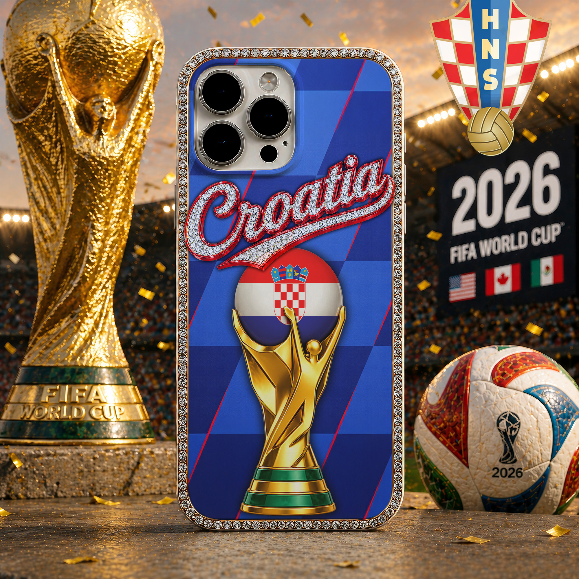 Croatia | Premium World Cup 2026 Champion Phone Case TTH200593