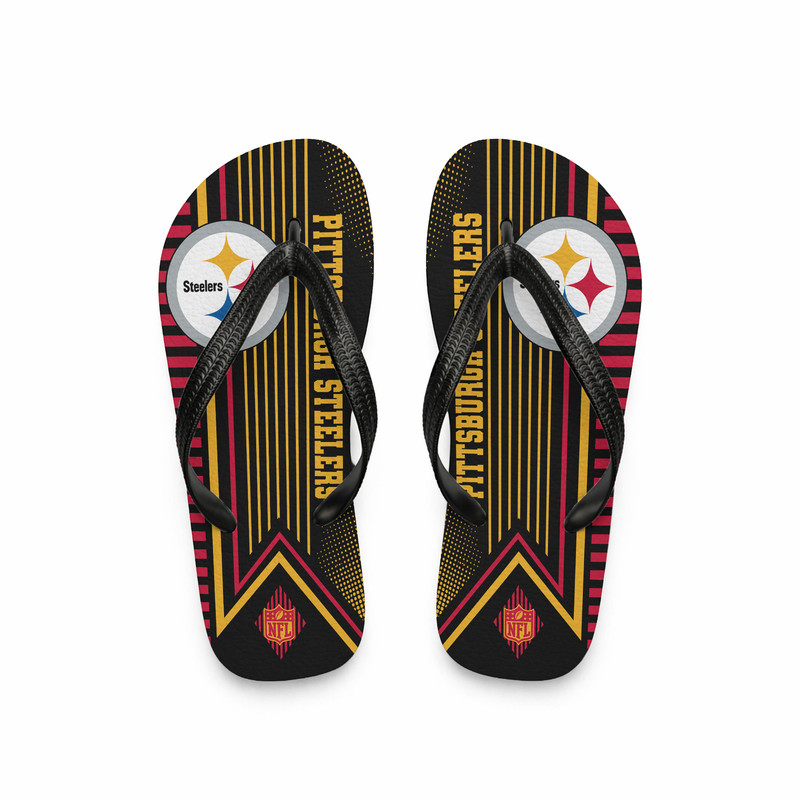 Pittsburgh Steelers | Premium NFL Summer Sporty Flip Flop TTH200555