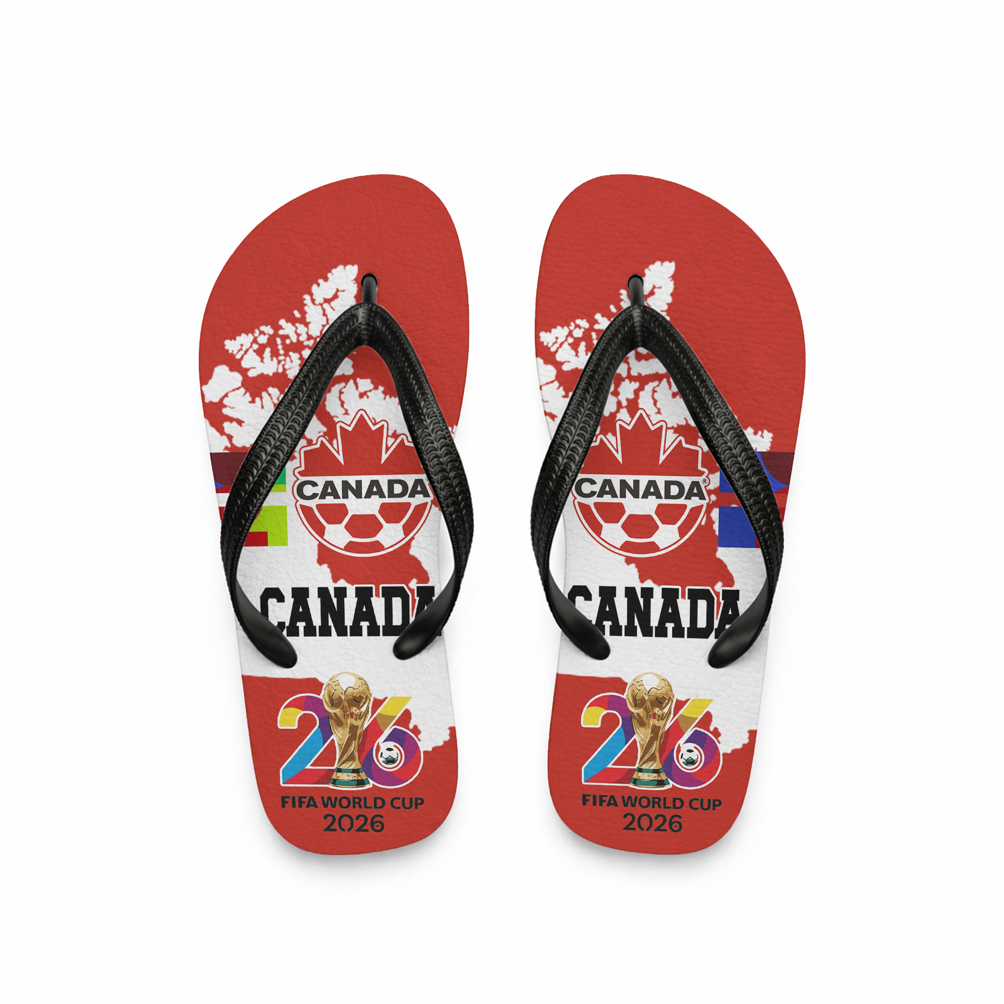 Canada | Premium World Cup 2026 National Teams Flip Flop TTH200591 - Image 3