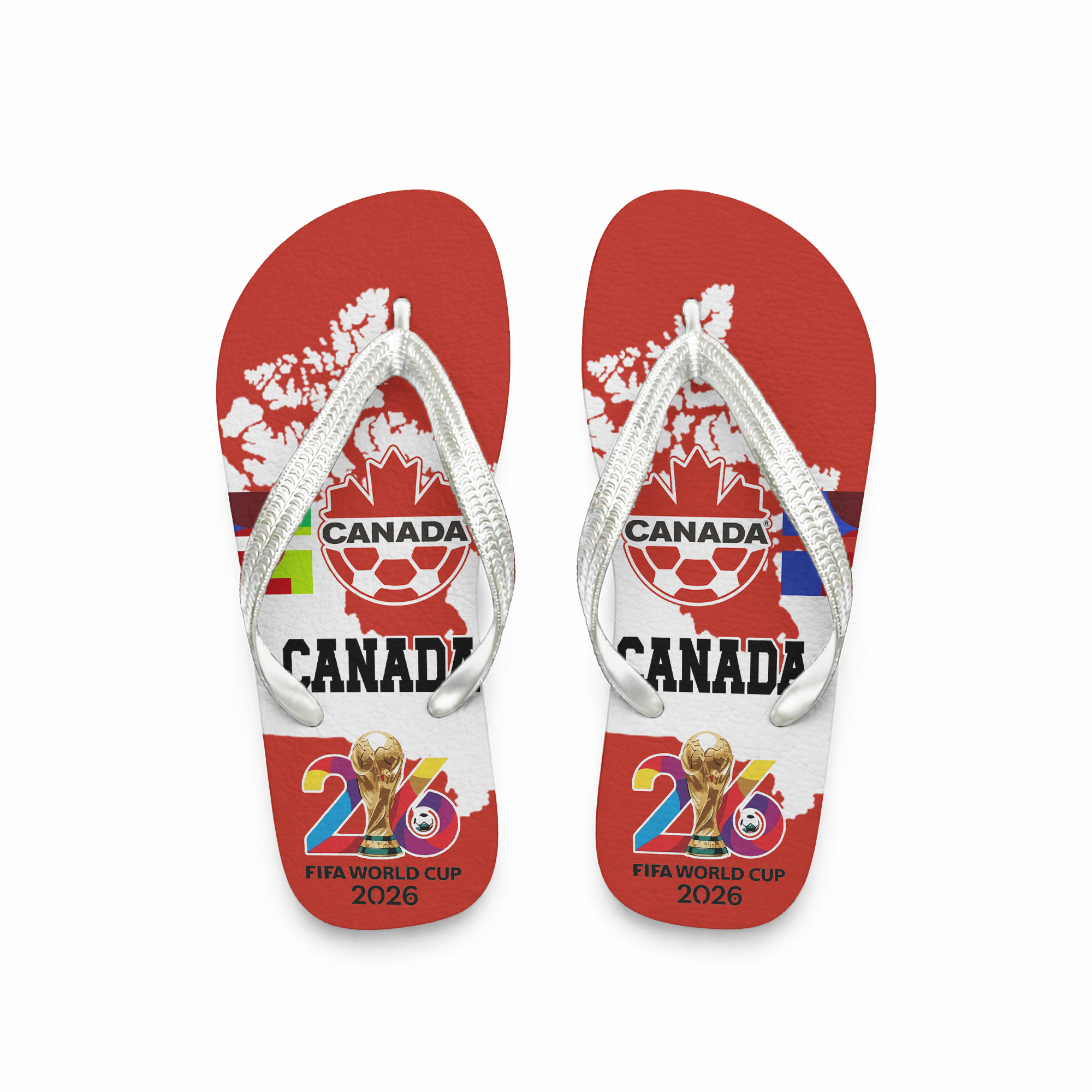 Canada | Premium World Cup 2026 National Teams Flip Flop TTH200591 - Image 4