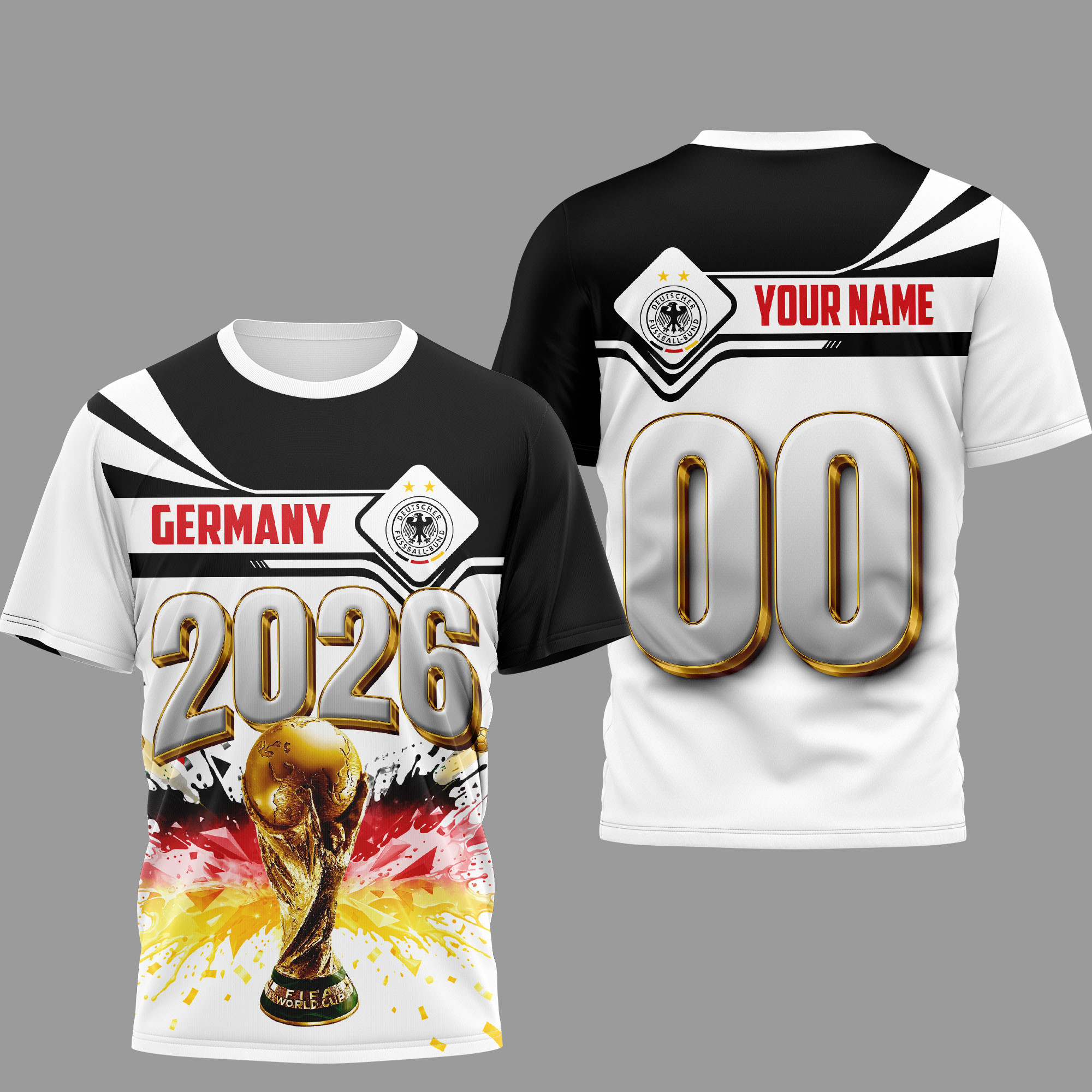 Germany | Premium World Cup 2026 Heritage Champion 3D Shirt TTH200585