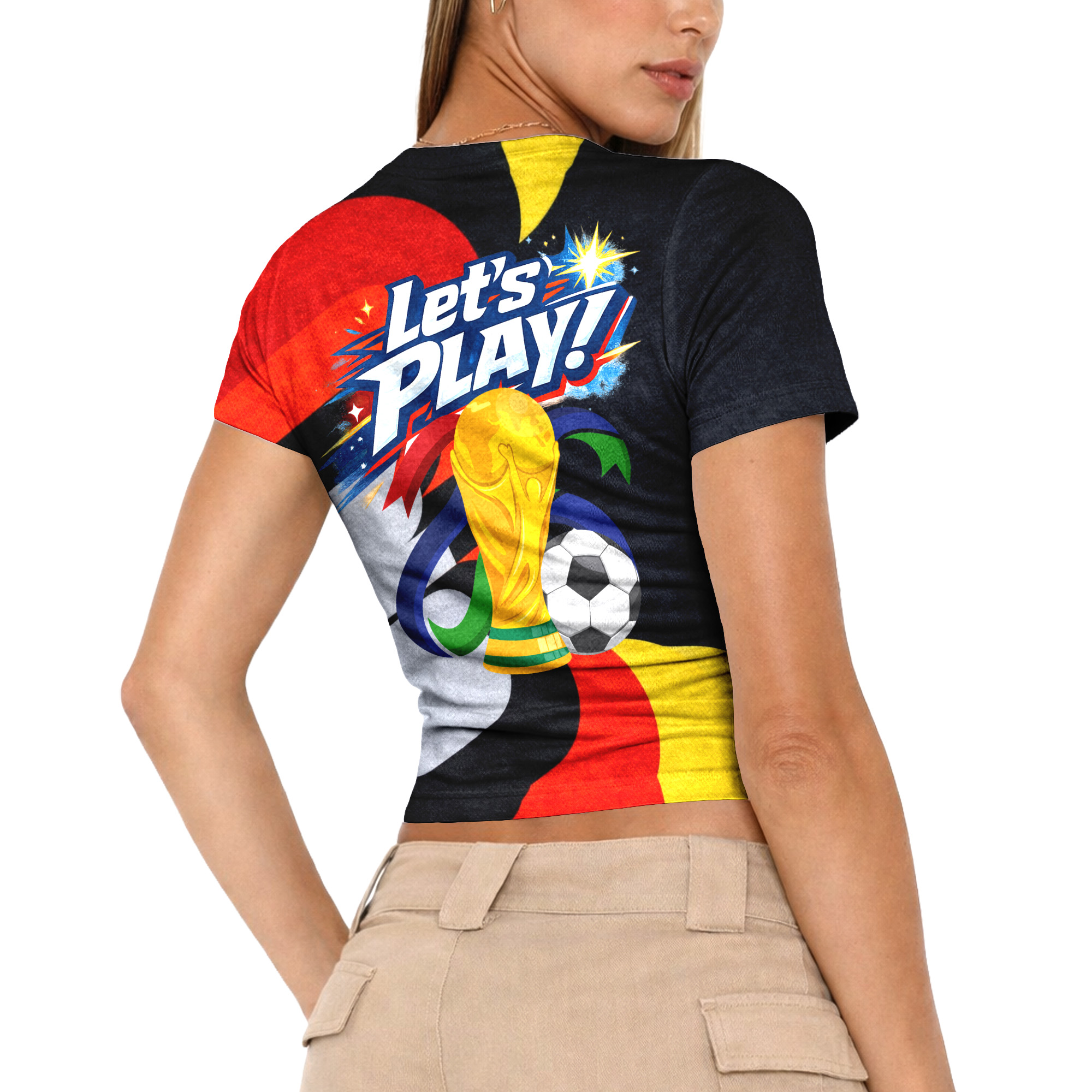 Belgium | Premium World Cup 2026 FIFA 3D Baby Tee TTH200596 - Image 3