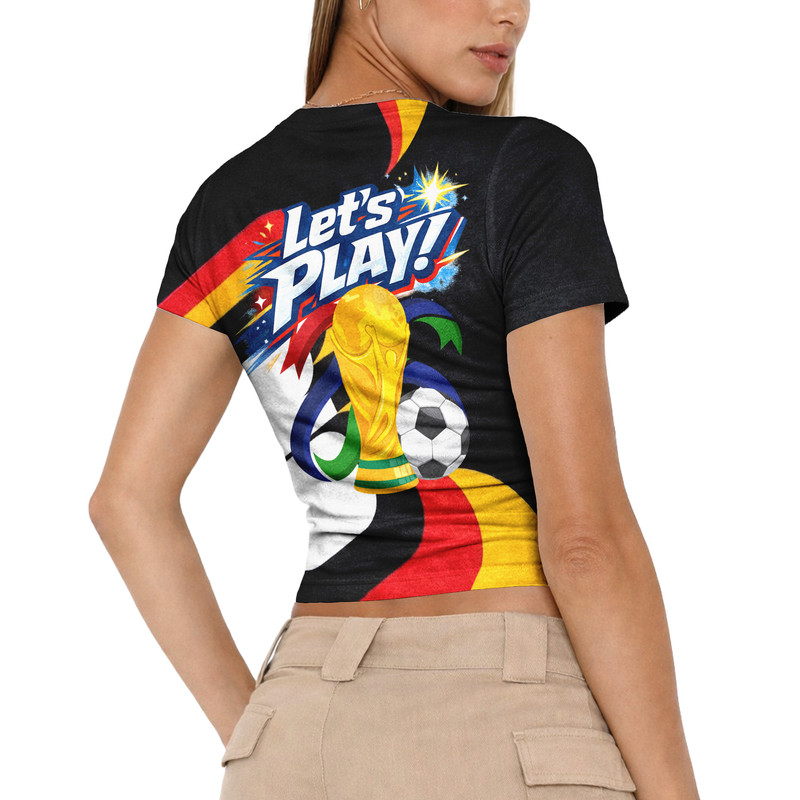 Germany | Premium World Cup 2026 FIFA 3D Baby Tee TTH200596 - Image 3