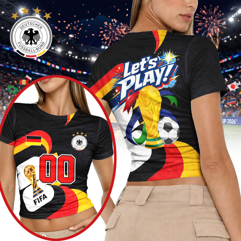 Germany | Premium World Cup 2026 FIFA 3D Baby Tee TTH200596 - Image 2