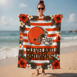 Cleveland Browns | Premium NFL Tropical Beach Towel TTH200550