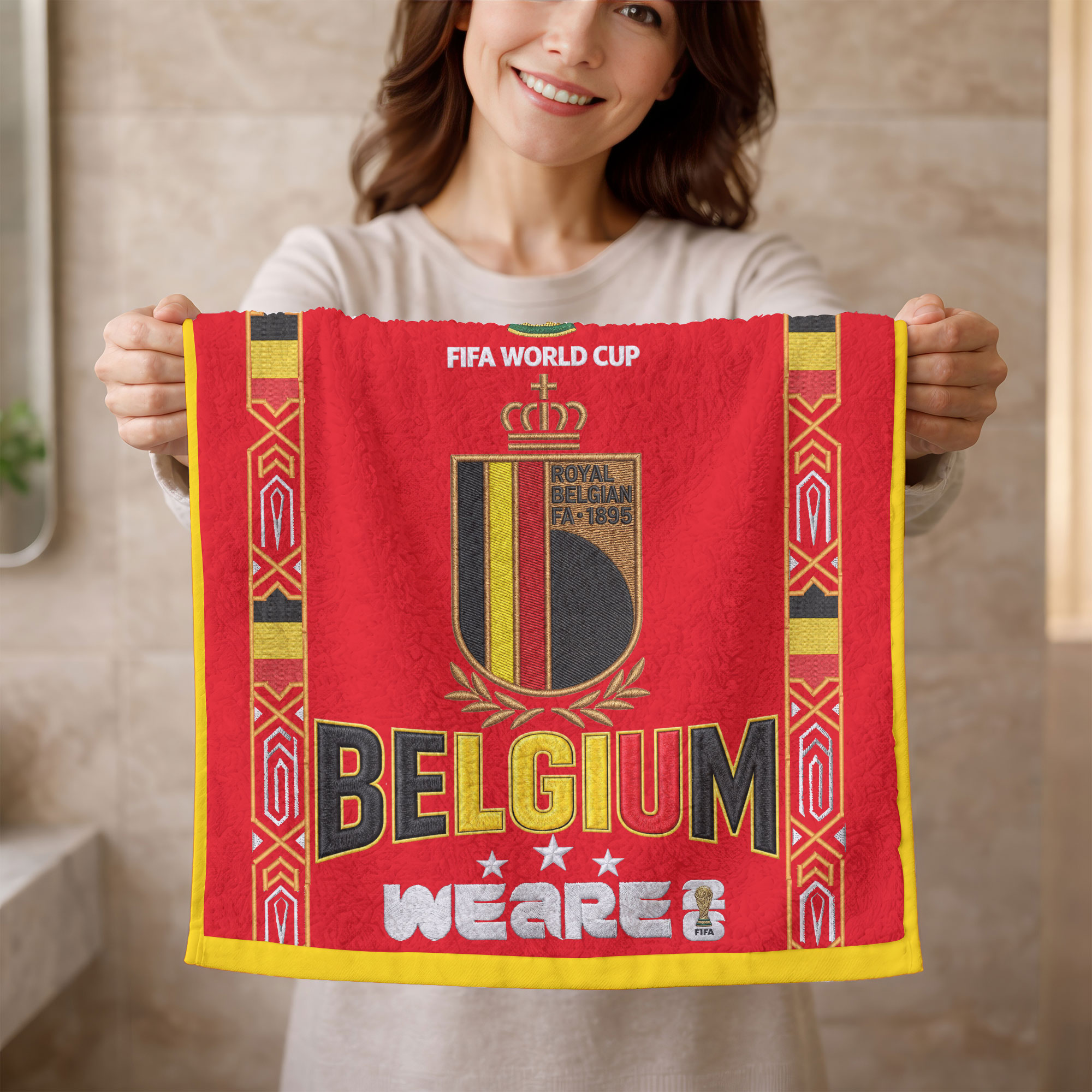 Belgium | Premium World Cup 2026 National Team Bath Towel TTH210511