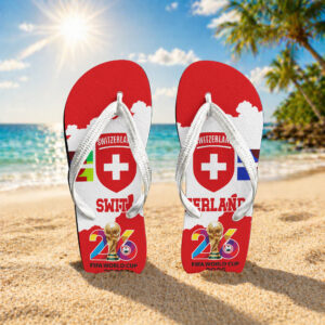 Switzerland | Premium World Cup 2026 National Teams Flip Flop TTH200591