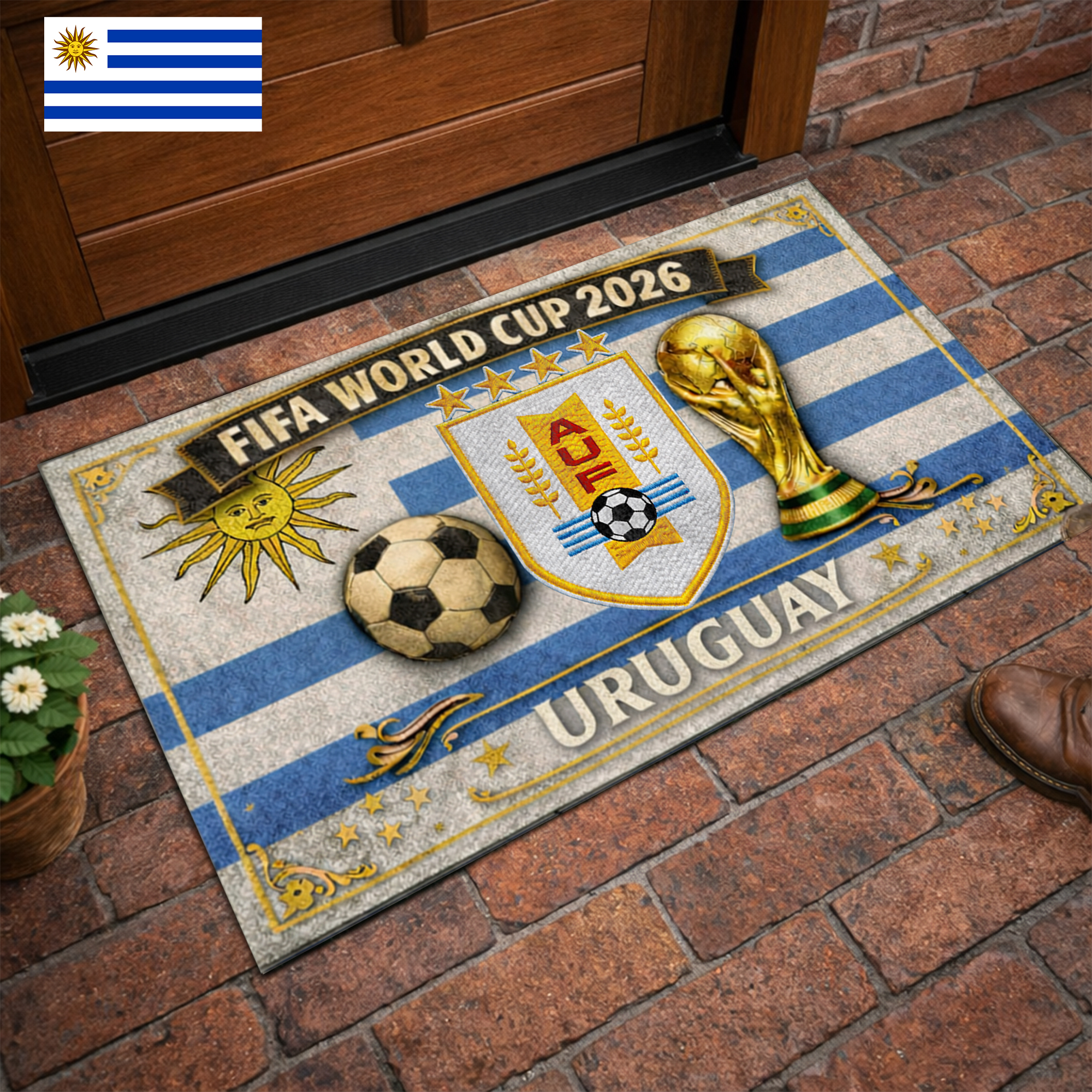 Uruguay | Premium World Cup 2026 Doormat TTH200563
