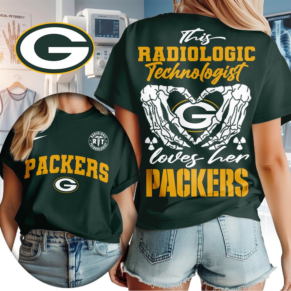 Green Bay Packers | Premium NFL Radiology Technologist Women Shirt TTH210503 - Image 2
