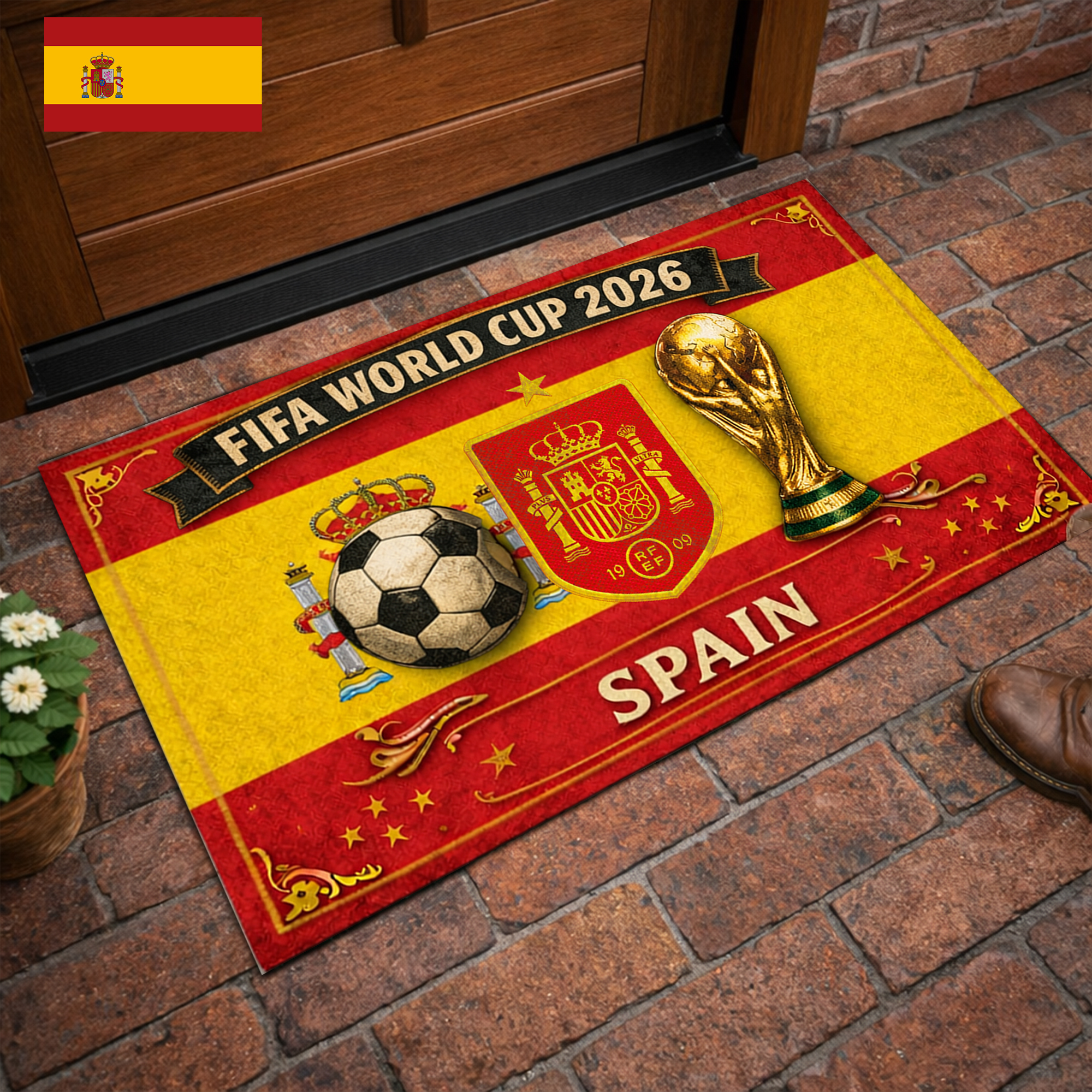 Spain | Premium World Cup 2026 Doormat TTH200563