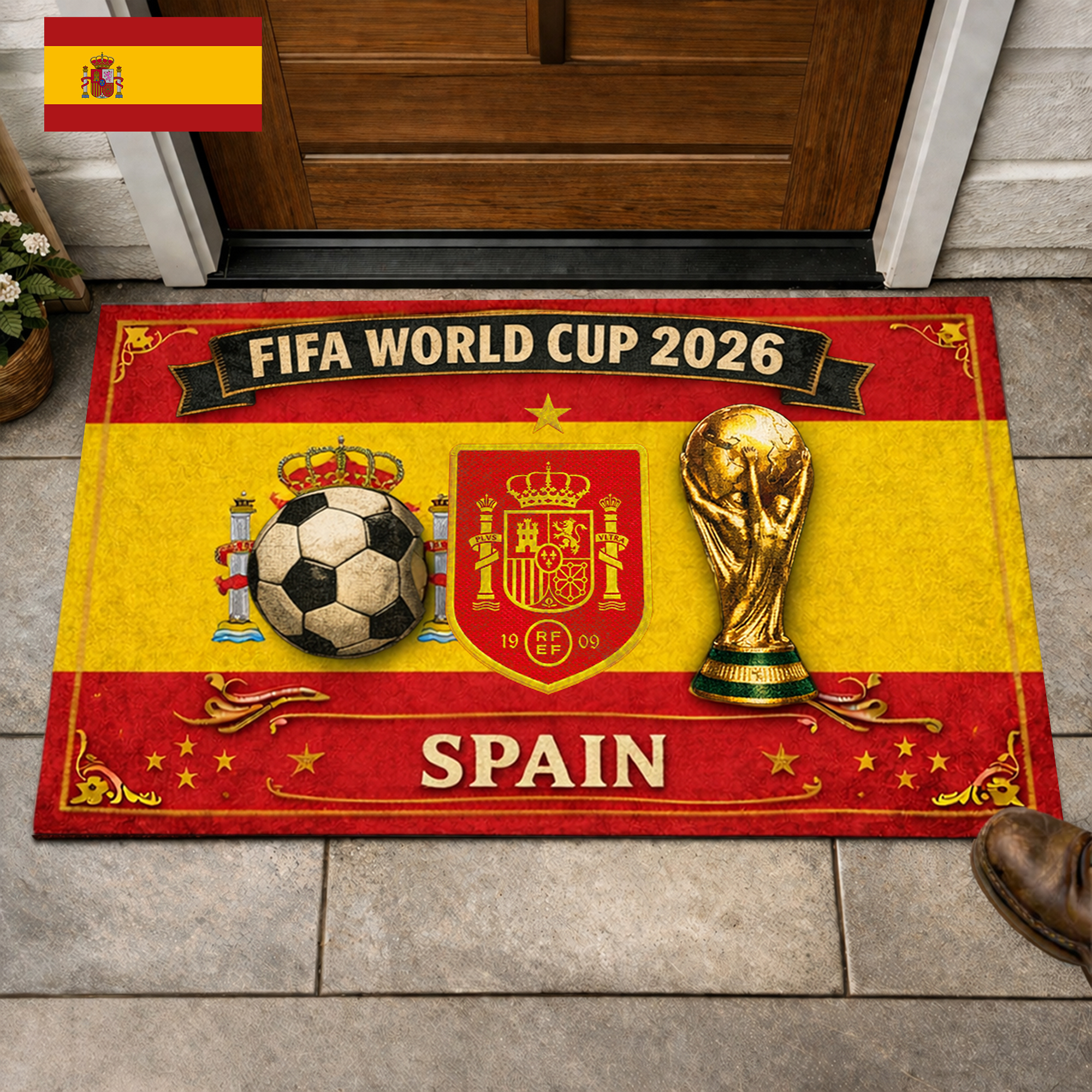 Spain | Premium World Cup 2026 Doormat TTH200563 - Image 2