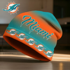 Miami Dolphins | Premium NFL Pro Line Beanie Hat TTH200594