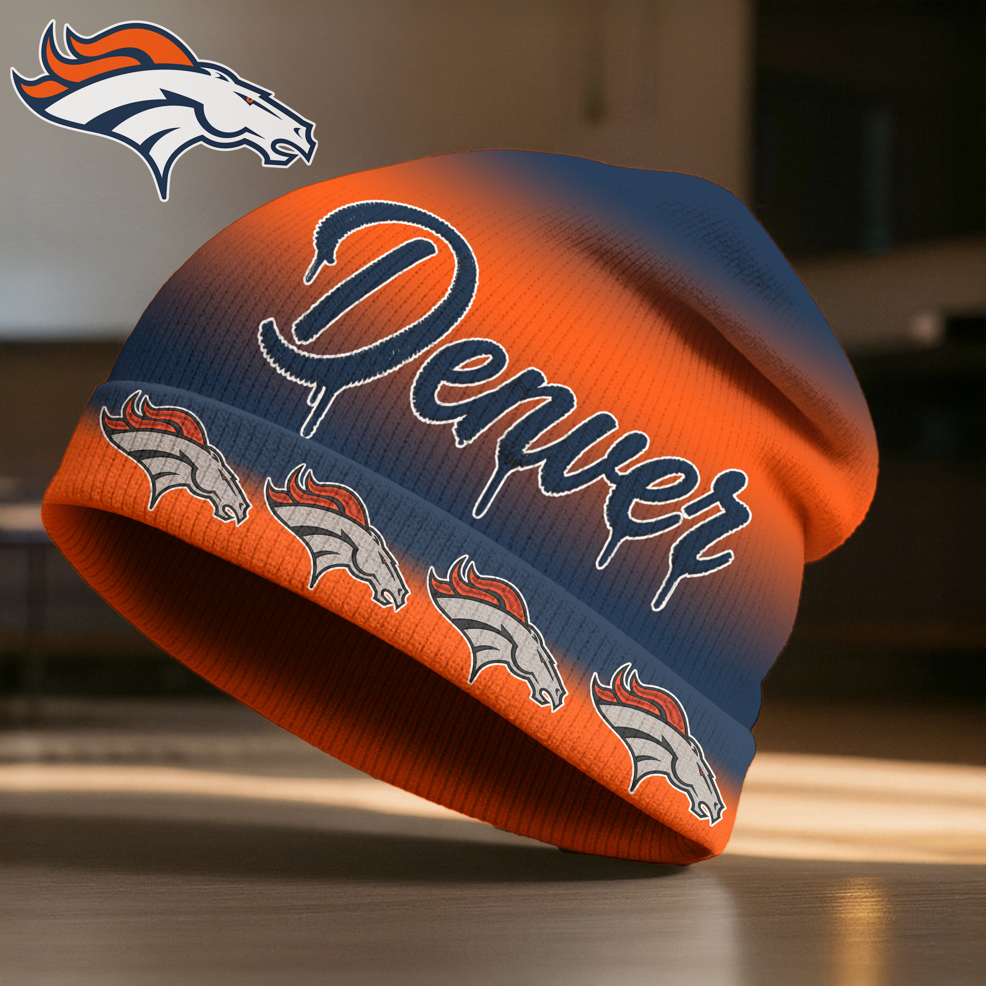 Denver Broncos | Premium NFL Pro Line Beanie Hat TTH200594