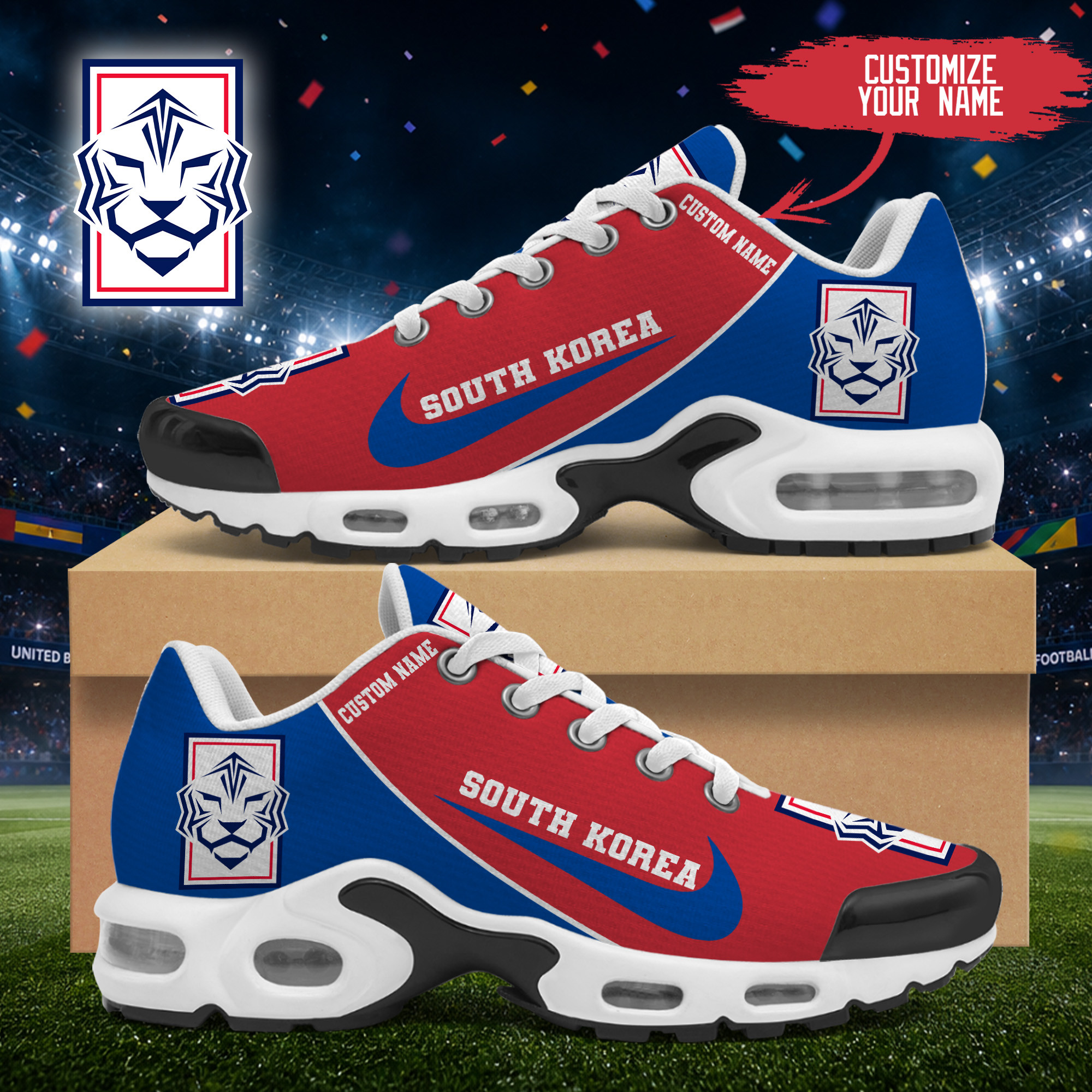 South Korea x Premium World Cup 2026 Pride of the Game Air Max Shoes – Limited Edition TTH190521 - Image 2