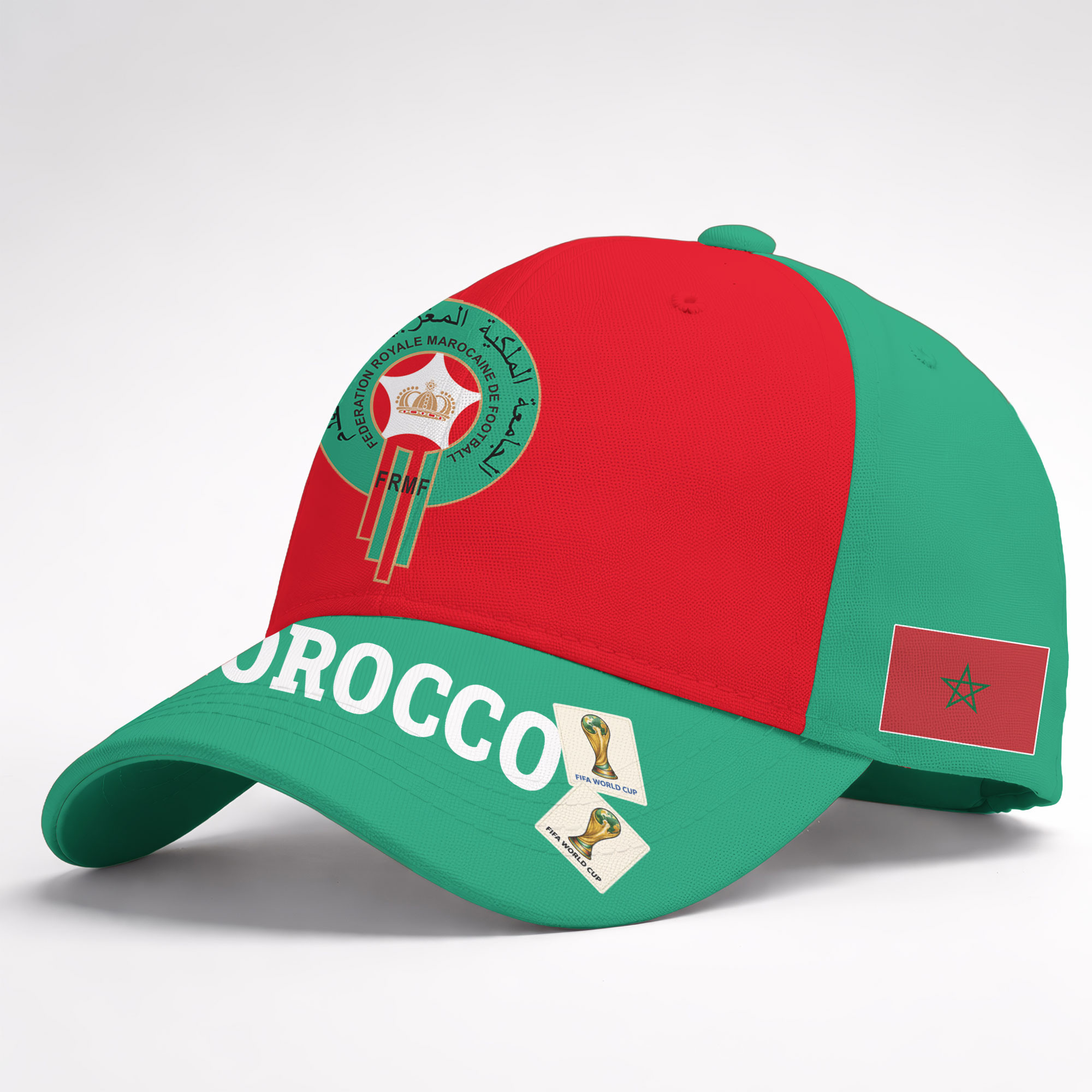 Morocco | Premium World Cup 2026 Crown Of Football Classic Cap TTH200576